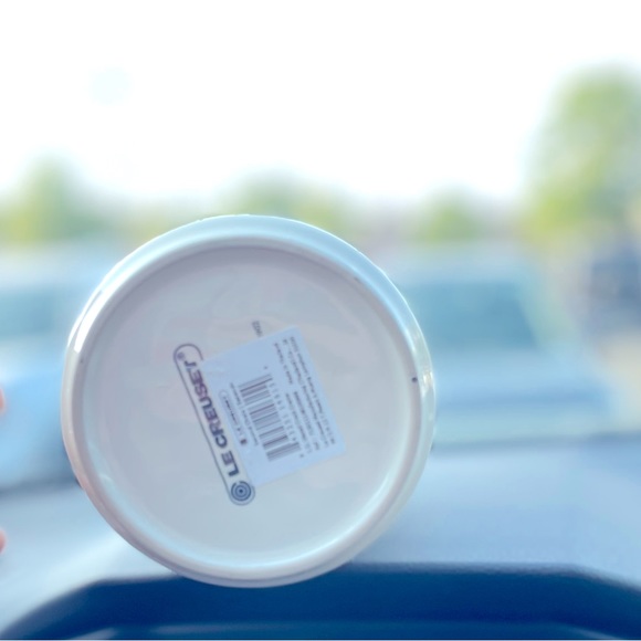 Le Creuset Stoneware Utensil Pot, Small, 1.1L, Cream - Picture 5 of 7